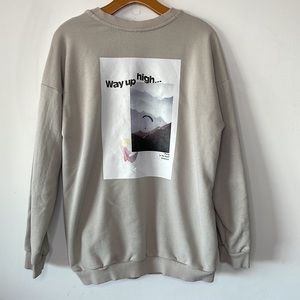 Adidas RARE Way Up High Graphic Crewneck